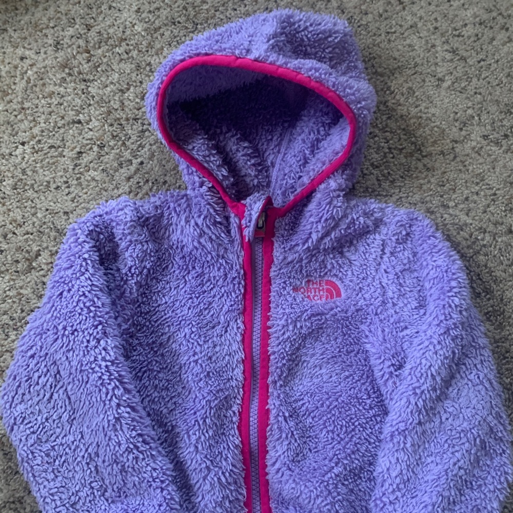 Toddler girls 12-18M north face coat